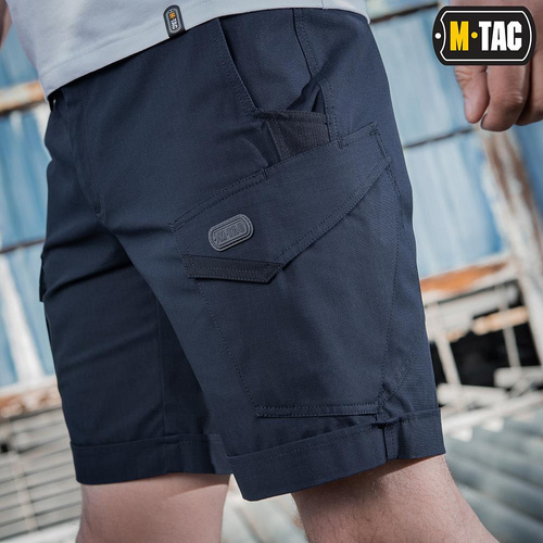 M-Tac - Szorty taktyczne Aggressor - Policotton - Rip-Stop - Dark Navy Blue - 20018015