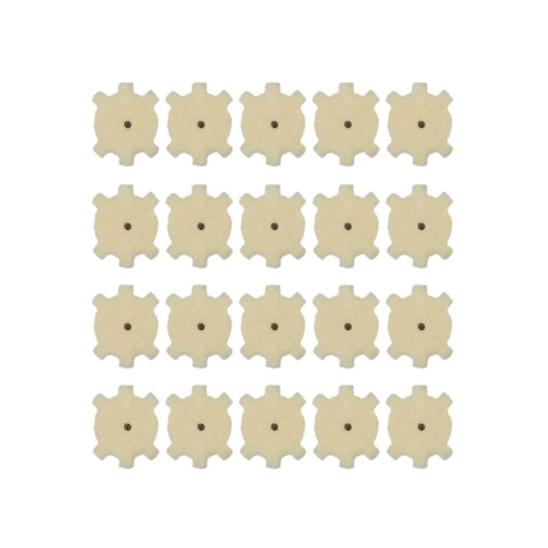 Real Avid - Zestaw przecieraków do bloku ryglowego AR-15 - 20 szt. - AVAR15CP