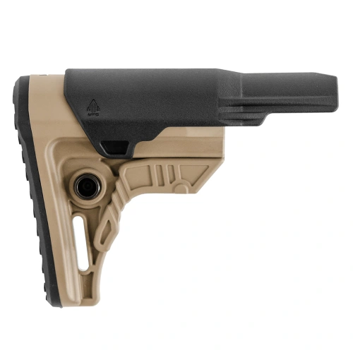 UTG Pro - Kolba Mil-Spec AR15 Ops Ready S4 - Gniazdo QD - Polimer - FDE - RBUS4DMS
