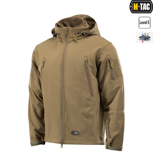 M-Tac - Kurtka Soft Shell z podpinką - Coyote - 20501003