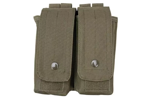 GFC Tactical - Podwójna ładownica na magazynki typu AK / AR - MOLLE - Nylonowa - Oliwkowa - GFT-19-003576