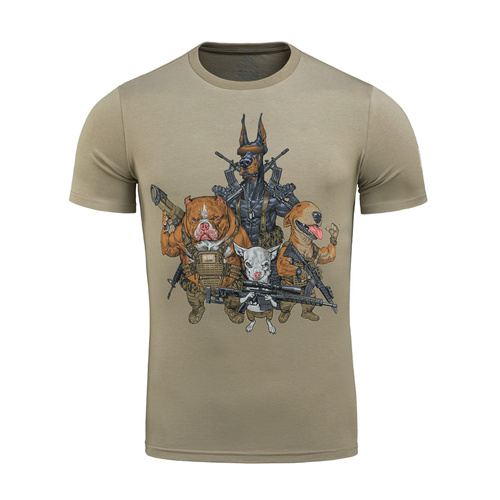 M-Tac - Koszulka T-Shirt Rex Team - Khaki - 80085003