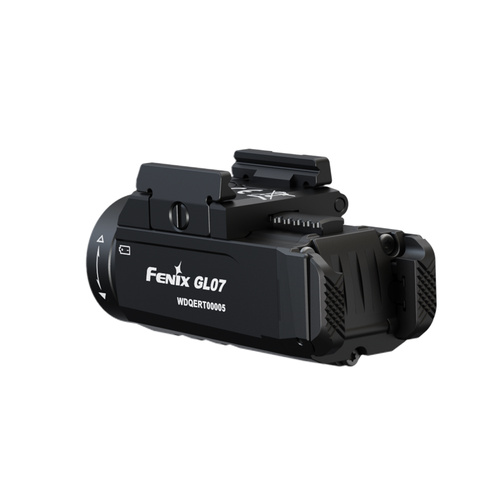 Fenix - Latarka taktyczna na pistolet GL07 - 700 lm - Picatinny/Glock - Czarna - GL07
