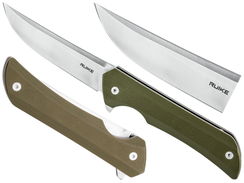 Ruike - Nóż składany Hussar - Oliwkowy - P121-G