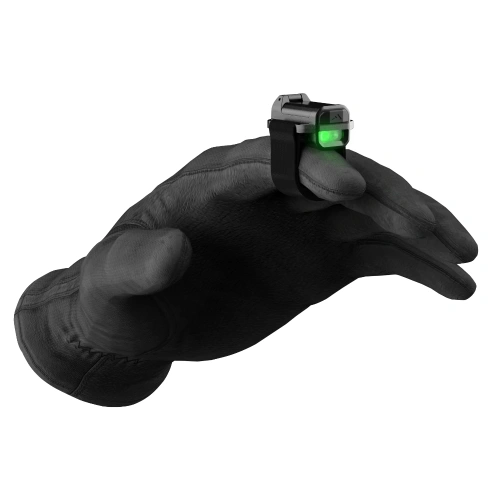 Princeton Tec - Latarka na palec Pilot Finger Light - White+RGB - IP68 - Czarna - PLT26
