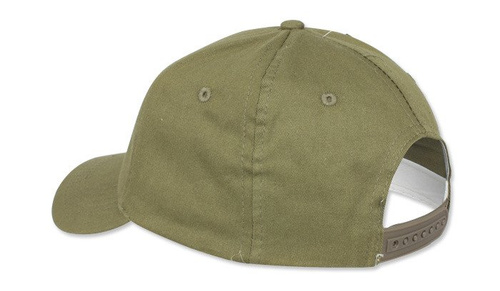 Mil-Tec - Czapka z daszkiem Baseball Cap - Bawełna - Oliwkowy - 12315001