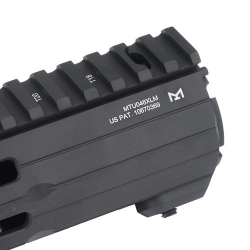 UTG - Łoże do AR15 Super Slim SD Free Float - 14'' - M-LOK - Mil-Spec - Czarne - MTU046XLM