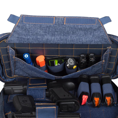 Helikon - Pokrowiec na dwa pistolety Double Pistol Wallet® - Nylon - Blue Melange - MO-DPW-NL-M2