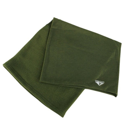 Condor - Szalokominiarka / Bandana - Fleece Multi-Wrap - Zielony OD - 161109-001