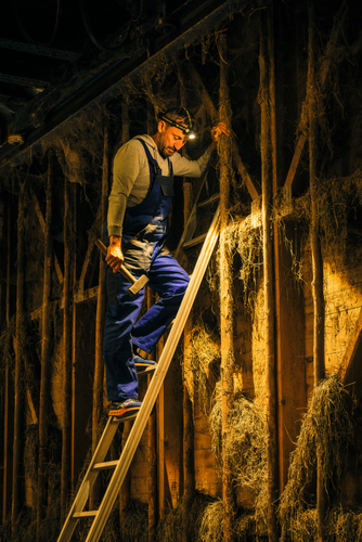 Ledlenser - Latarka czołówka H7R WORK akumulatorowa - 1000 lumenów - 4800 mAh - Czarna - 502195