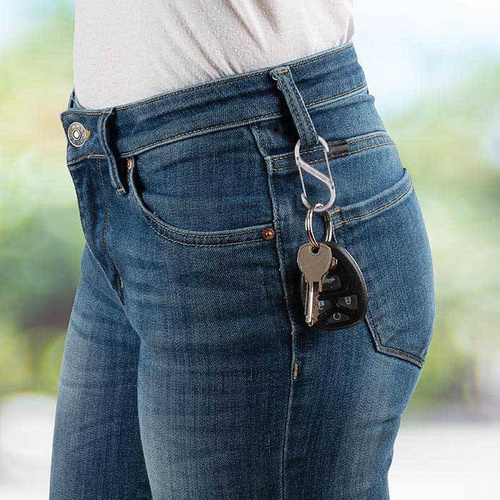 Nite Ize - Karabinek S-Biner #1 - Czarny - 2 Pack - SB1-2PK-01