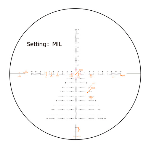 Vector Optics - Luneta celownicza Tauron 5-40x56 ED - FFP - VTA-8 MIL - Czarna - SCFF-35