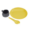Wildo - Zestaw biwakowy Pathfinder Kit - Lemon/Dark Grey - 67433