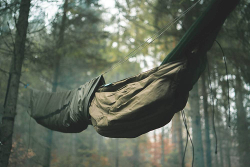 Lesovik - Pokroviec na hamak LARVA - Walnut Brown