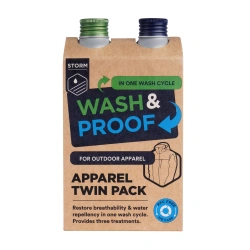 Storm - Impregnat do odzieży i płyn do prania Apparel Proofer Twin – 2 x 225 ml - S51302
