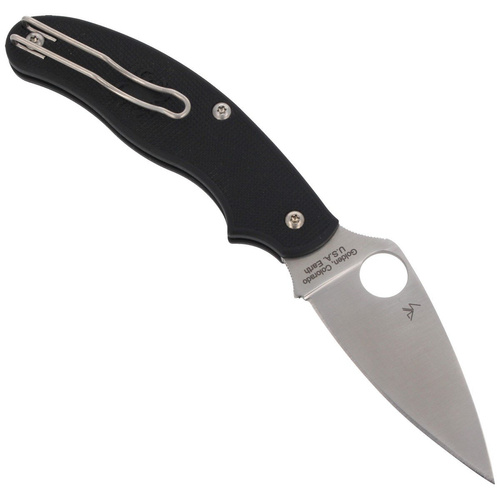 Spyderco - Nóż składany UK Penknife™ FRN Black Leaf - C94PBK