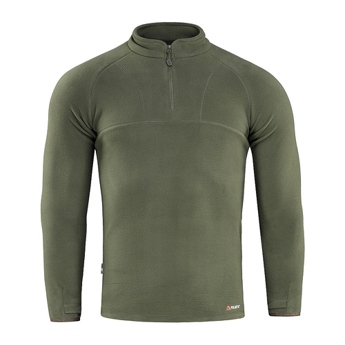 M-Tac - Bluza polarowa raglanowa kardigan Delta Polartec - Oliwkowa - 70022062