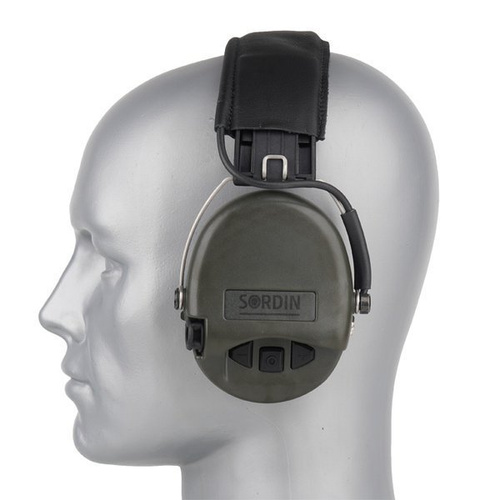 Sordin - Aktywne ochronniki słuchu Supreme Pro - Zielony OD - 75302