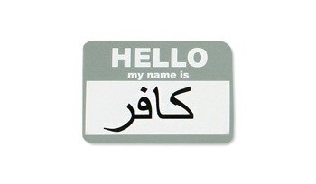 Combat-ID - Naklejka - HELLO my name is Infidel - Foliage Green