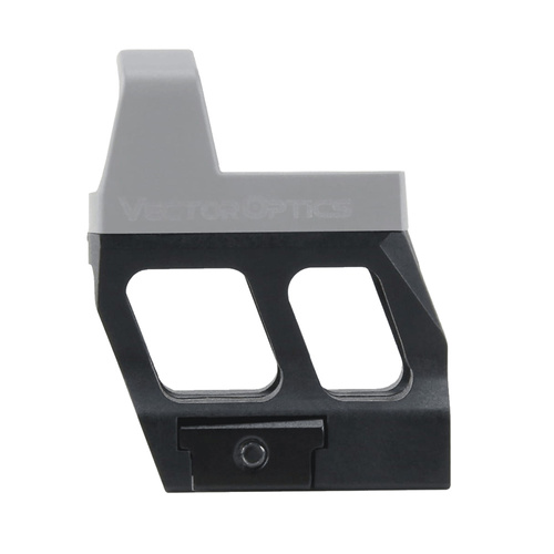 Vector Optics - Poziomica do lunety ze szkłem powiększającym X-ACCU - 34 mm - Czarny - SCTR-02