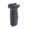 DLG Tactical - Chwyt przedni Streaked Picatinny Foregrip Hard - Czarny - DLG-163