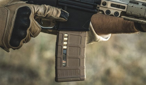 Magpul - Magazynek z okienkiem PMAG® 30 AR-15 / M4 Window - GEN M3™ - Medium Coyote Tan - MAG556-MCT
