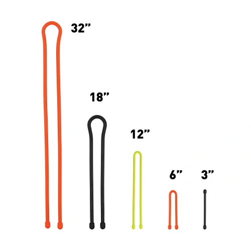 Nite Ize - Elastyczne troki Gear Tie 12'' Pro Pack - Assorted - 12Pack - GTPP12-A1-R8