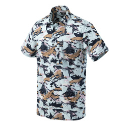 Helikon - Koszula Hawajska z krótkim rękawem - Cotton Blend - Pacific - KO-HAW-CB-1L