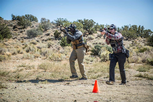 Helikon - Panel z ładownicą na magazynek AR / AK Competition Carbine Wings Set® - Black - AC-CWS-CD-01