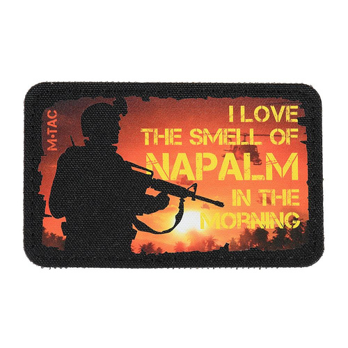 M-Tac - Naszywka Smell of Napalm - Morale Patch - Czarna - 51340002
