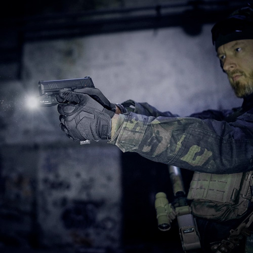 Fenix - Latarka taktyczna na pistolet GL06 - 600 lm - Picatinny/Glock - Czarna - GL06