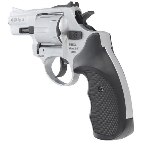 Ekol - Rewolwer hukowy BAS Viper 2,5" - .22 Long Blanc/6 mm Long - White
