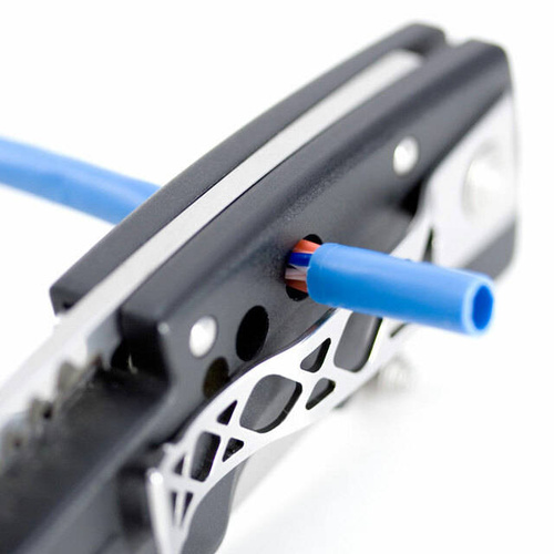 SOG - Nóż składany dla elektryka Kilowatt ze ściągaczami do izolacji - Czarny - EL01-CP