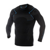 Brubeck - Bluza termoaktywna Thermo - Nilit® Heat - Czarno-Niebieska - LS1304M