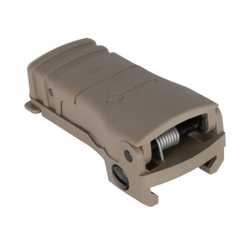 MFT - Składany przeziernik na szynę Picatinny Flip Up Rear Sight - Polimer - SDE - BUPSWR-SDE