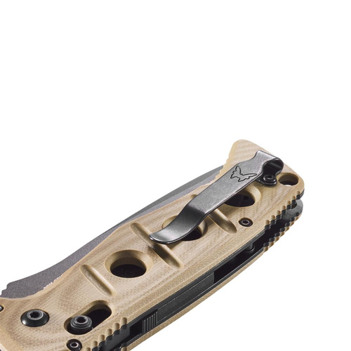 Benchmade - Nóż składany automatyczny Auto Adamas® - AXIS® Lock - CPM-CruWear® - Combo - 2750SGY-3