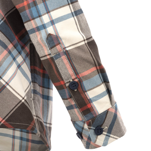 Helikon - Koszula damska Marigold - True Grey Checkered - KO-MWS-NS-PW