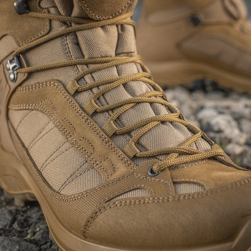 M-Tac - Buty taktyczne za kostkę jesienno-zimowe - Cordura - Coyote - 1JJ143/8TPLV
