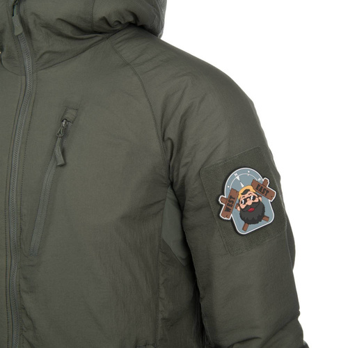 Helikon - Kurtka z kapturem Wolfhound Hoodie - Windpack Nylon - Woodland - KU-WLH-NL-03