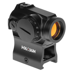 Holosun - Kolimator zamknięty HE503R - Złoty znak celowniczy - Montaż niski i 1/3 Co-witness - HE503R-GD
