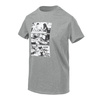 Helikon - T-shirt Combat Date - Bawełna - Mid Grey Melange - TS-CBT-CO-2M