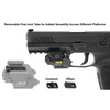 UTG - Celownik laserowy Leapers Ambidextrous Compact Green Laser - Czarny - SCP-LS279S-A
