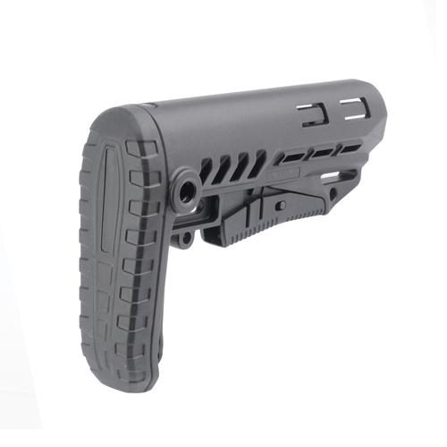 DLG Tactical - Kolba teleskopowa TBS Compact - Mil-Spec - Polimer - Czarny - DLG-130-BLK