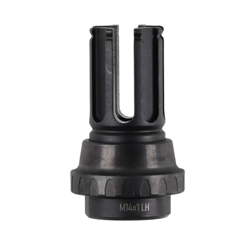 Tłumik płomienia Gomander Quadron Evo 7,62 M14x1LH - Stal hartowana - Czarny - TB0.10205_0-M14x1lh