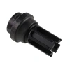 Tłumik płomienia Gomander Quadron Evo 7,62 M14x1LH - Stal hartowana - Czarny - TB0.10205_0-M14x1lh