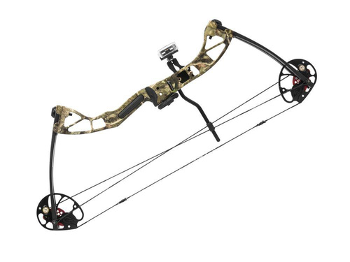 Poe Lang - Łuk bloczkowy Rex Quad - 20-65 lb - 28" - Camo - CO-029F