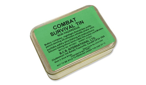 BCB - Zestaw survivalowy Combat Survival Tin -18 elementów - CK015NH