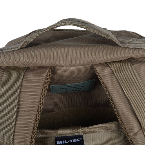 Mil-Tec - Plecak wojskowy US Assault Large - 36 L - Czarny - 14002202