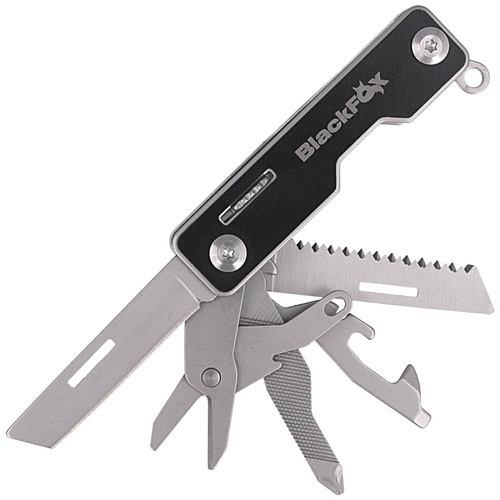 Multitool BlackFox BF-205 Pocket Boss - 9 narzędzi - Czarny - BF-205
