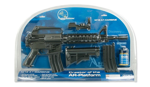ASG - Replika karabinka Armalite M15A1 Carbine - Sprężynowy - Discoveryline - 17347